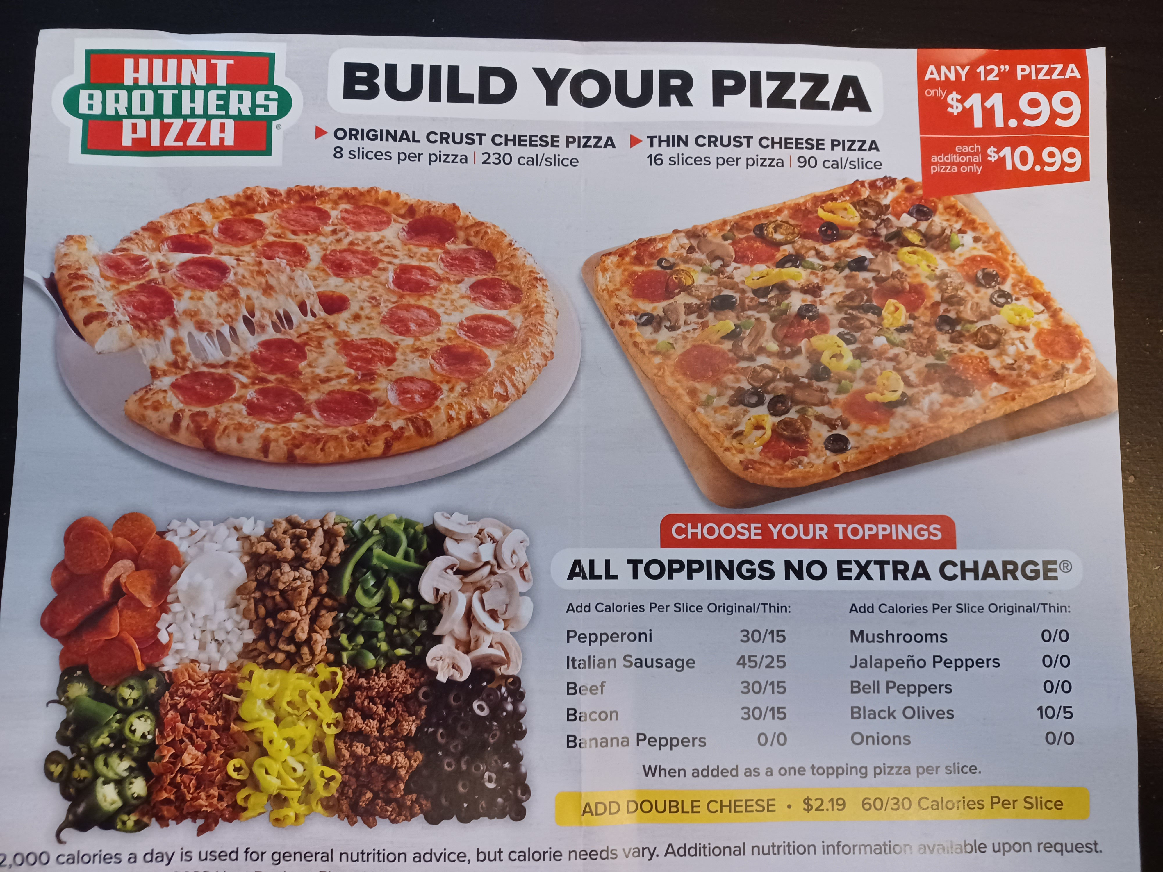 Menu - Inside