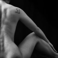 B&W Figure Study